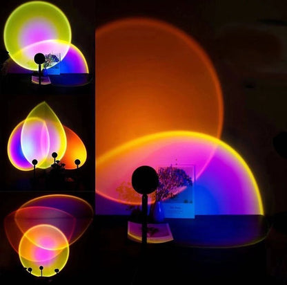 LED Sunset Projector Lamp w/ App & Remote Control