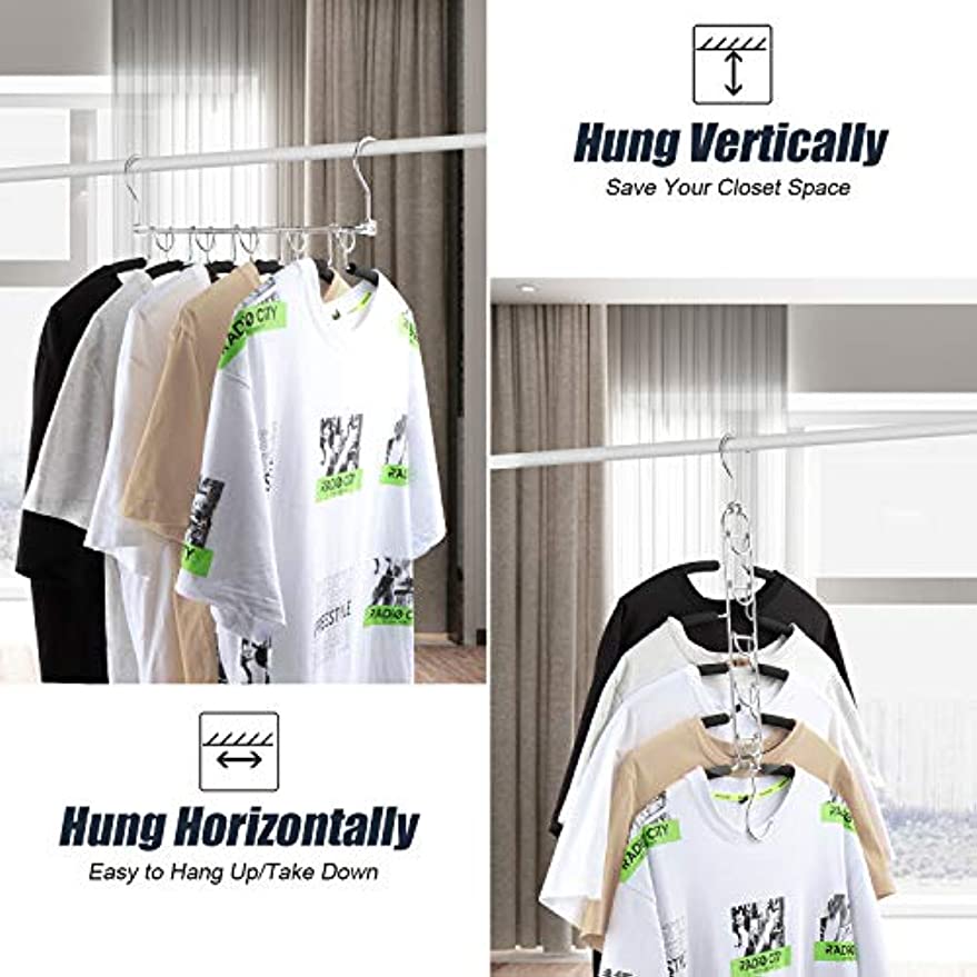 5 Layer Collapsible Shirt Hangers