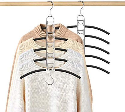 5 Layer Collapsible Shirt Hangers