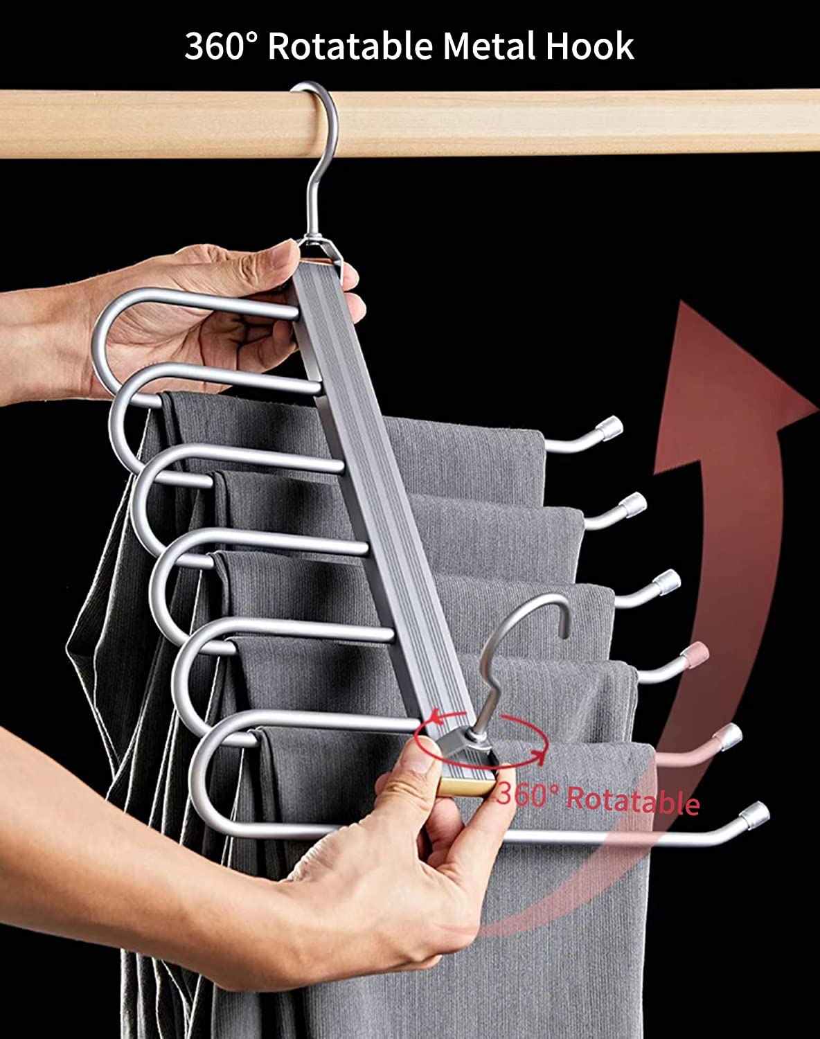 6 Layers Pants Hangers